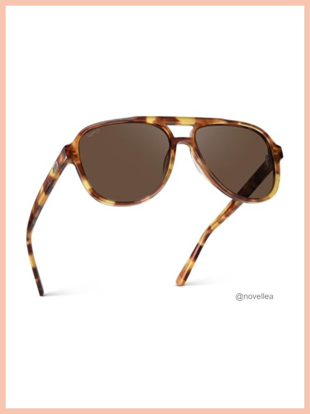 Polarized Aviator Sunglasses for Women UV Protection Acetate TR90